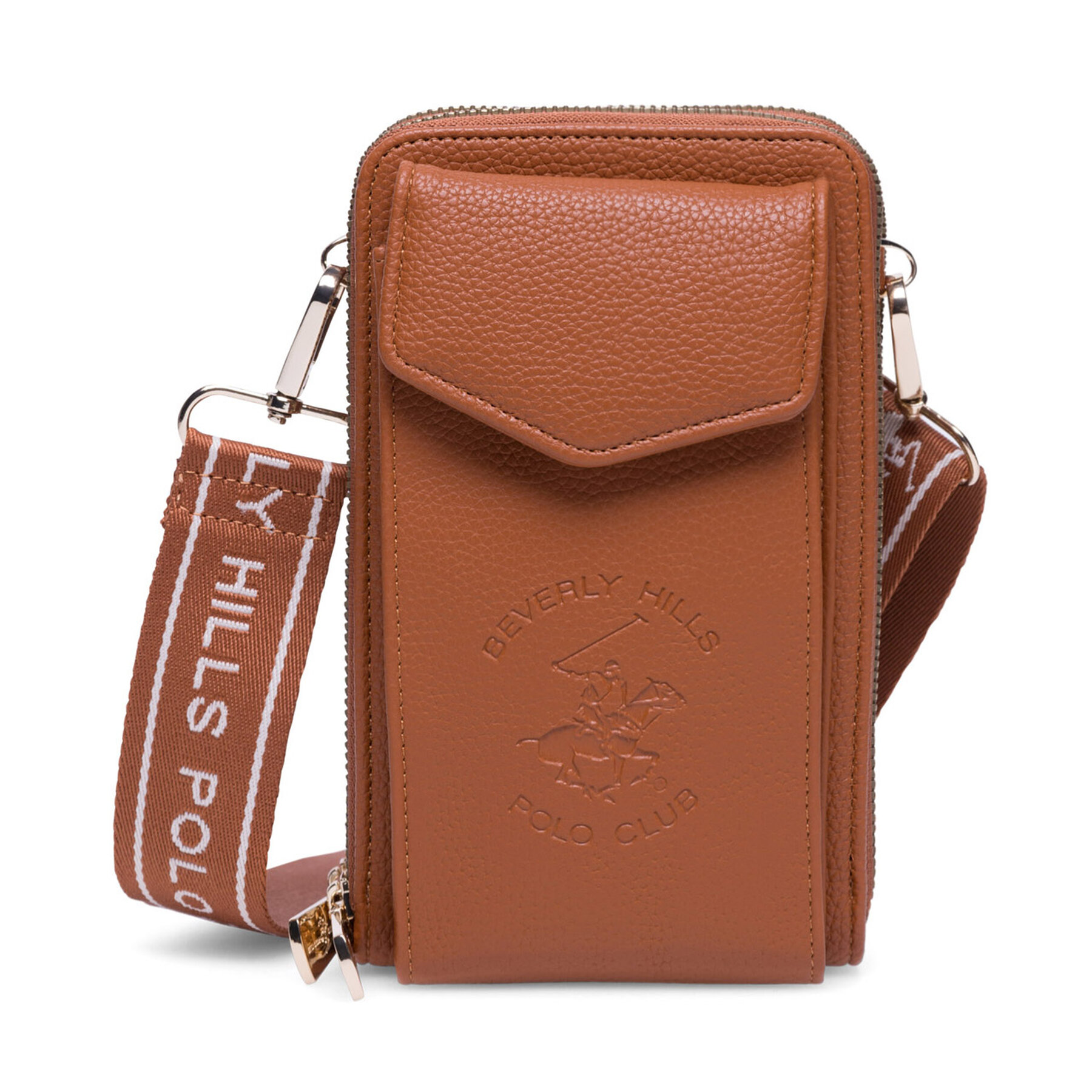 Handtasche Beverly Hills Polo Club BHPC-E-014-CCC-05 Braun von Beverly Hills Polo Club