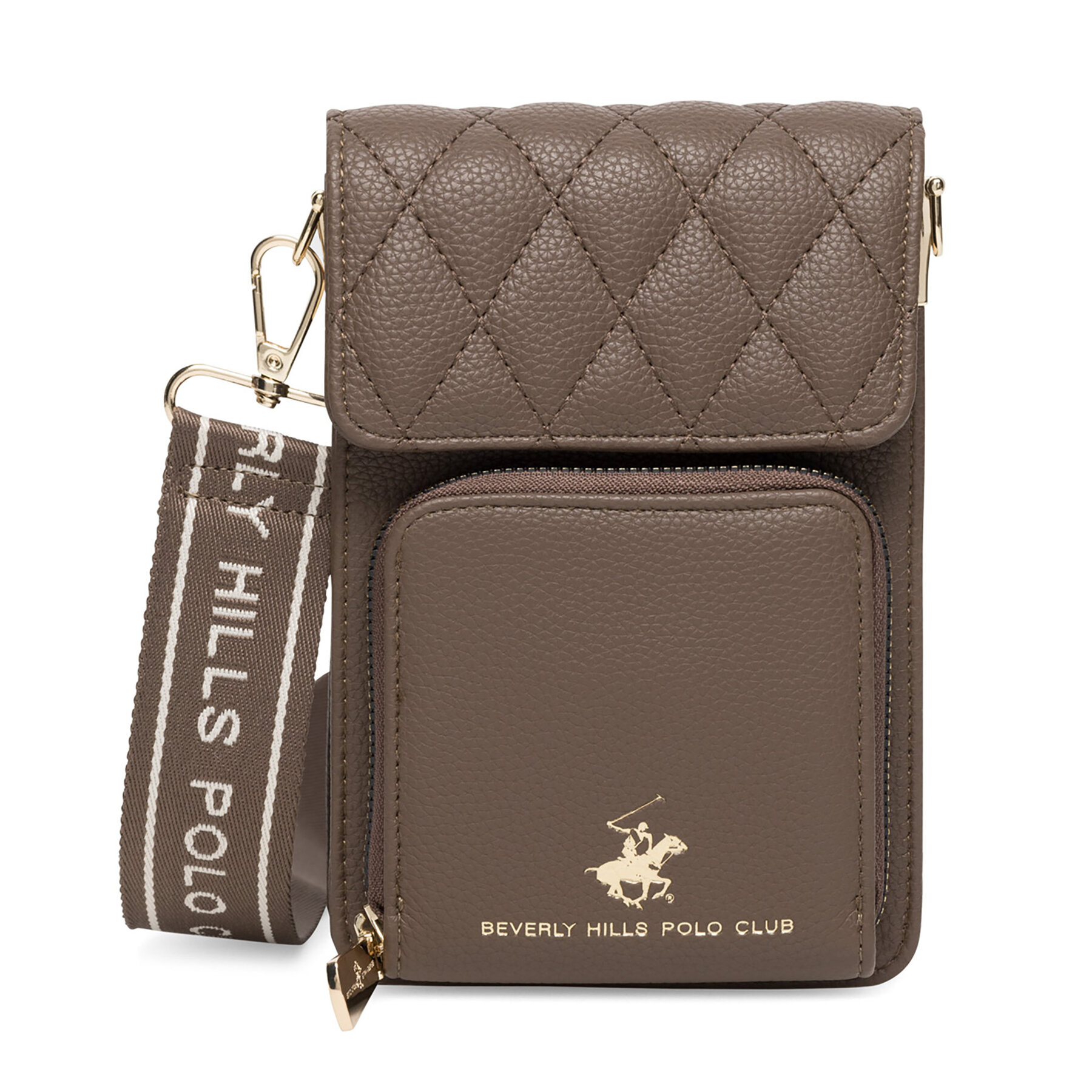 Handtasche Beverly Hills Polo Club BHPC-E-016-CCC-05 Braun von Beverly Hills Polo Club