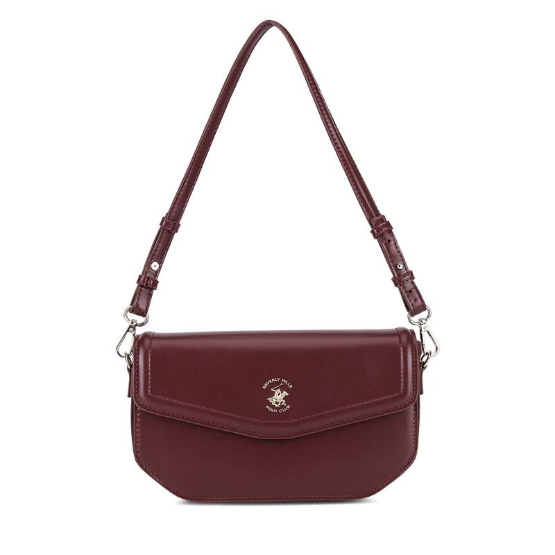 Handtasche Beverly Hills Polo Club BHPC-L-001-06 Dunkelrot von Beverly Hills Polo Club