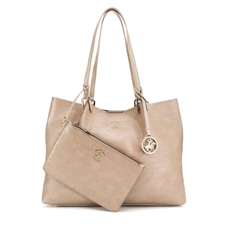 Handtasche Beverly Hills Polo Club BHPC-W-01-A23 Beige von Beverly Hills Polo Club