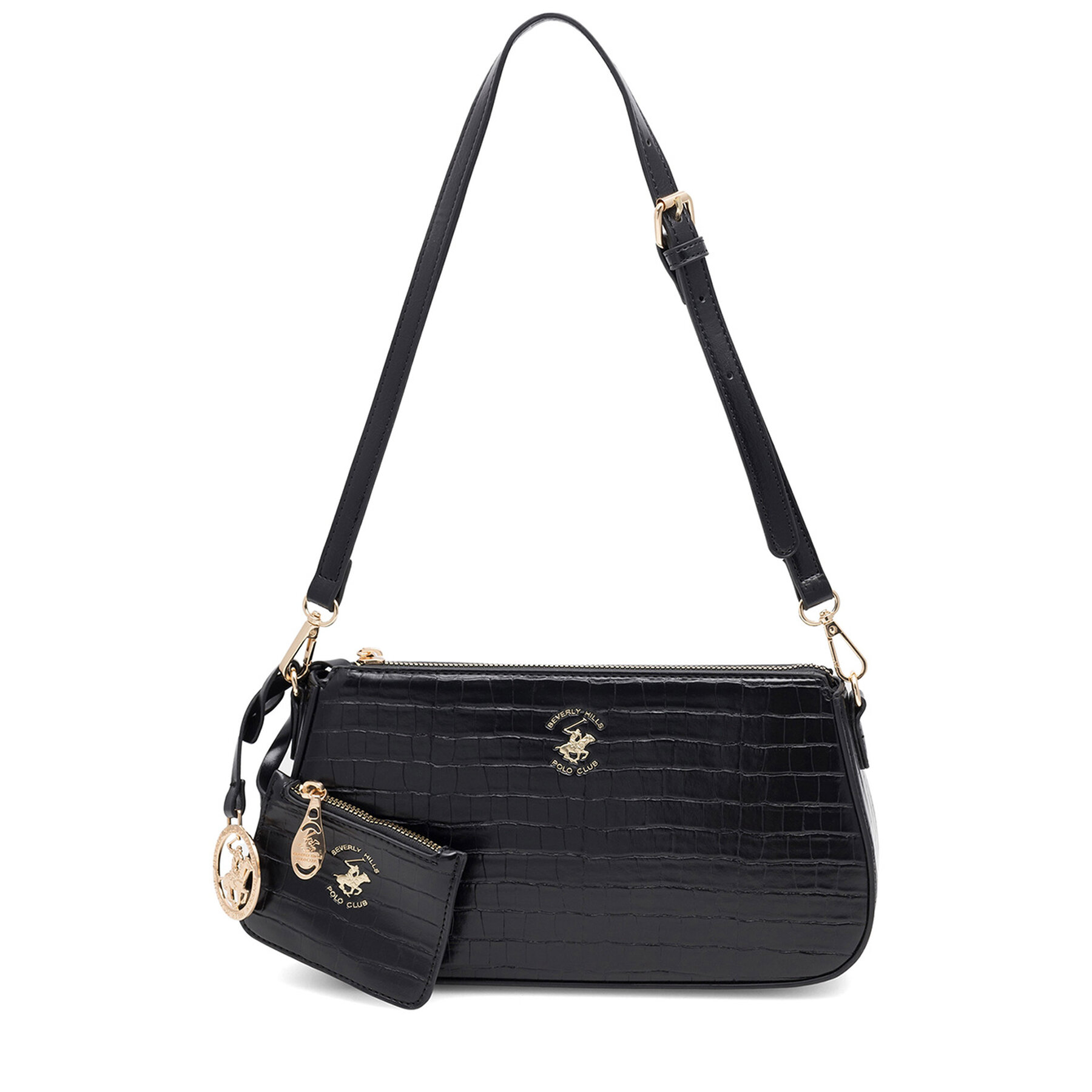 Handtasche Beverly Hills Polo Club BHPC-W-03-A23 Schwarz von Beverly Hills Polo Club