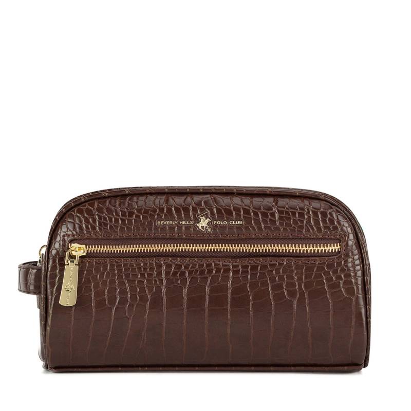 Kosmetiktasche Beverly Hills Polo Club BHPC-W1-001-AW24 Dunkelrot von Beverly Hills Polo Club