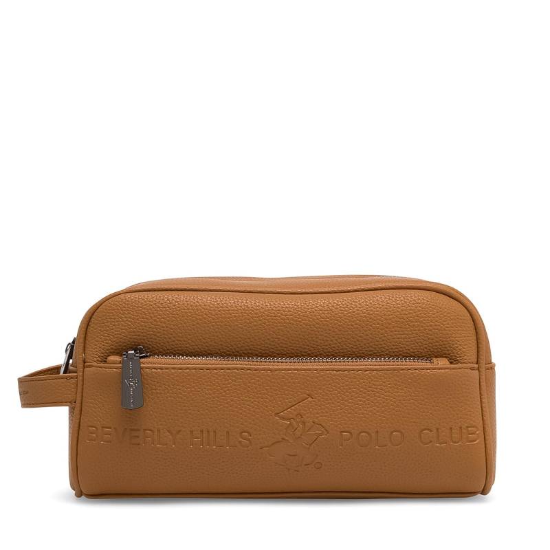 Kosmetiktasche Beverly Hills Polo Club KON-008-SS24 Braun von Beverly Hills Polo Club