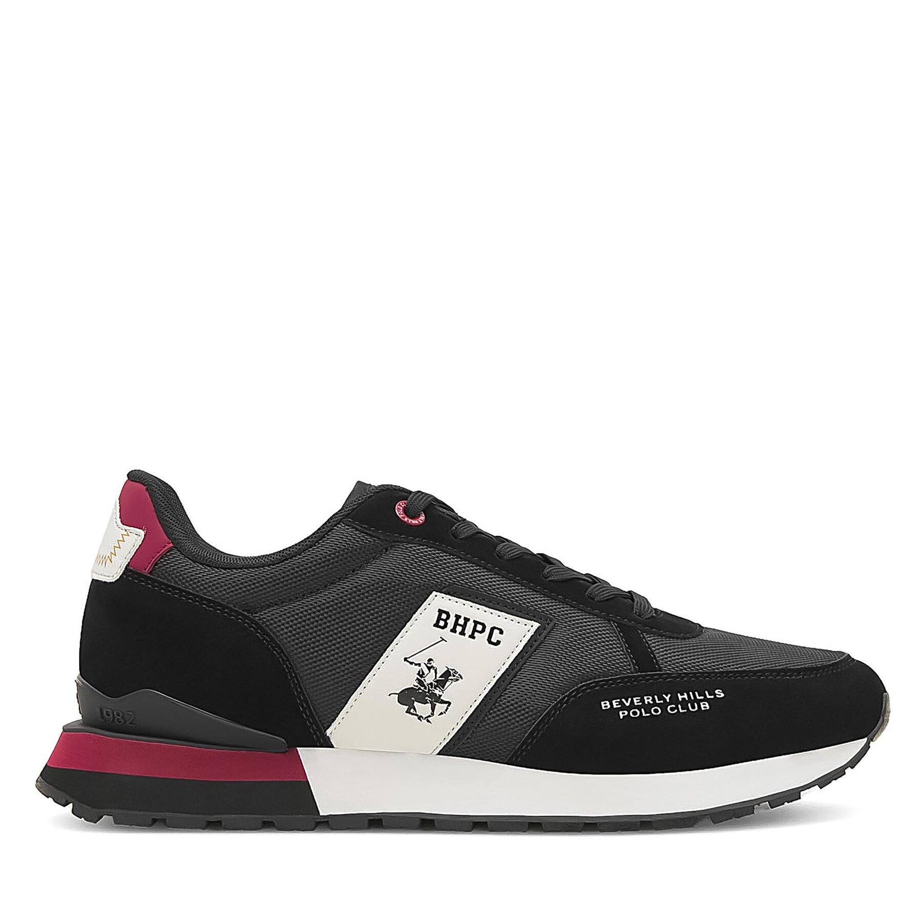 Sneakers Beverly Hills Polo Club NICK-01 Schwarz von Beverly Hills Polo Club