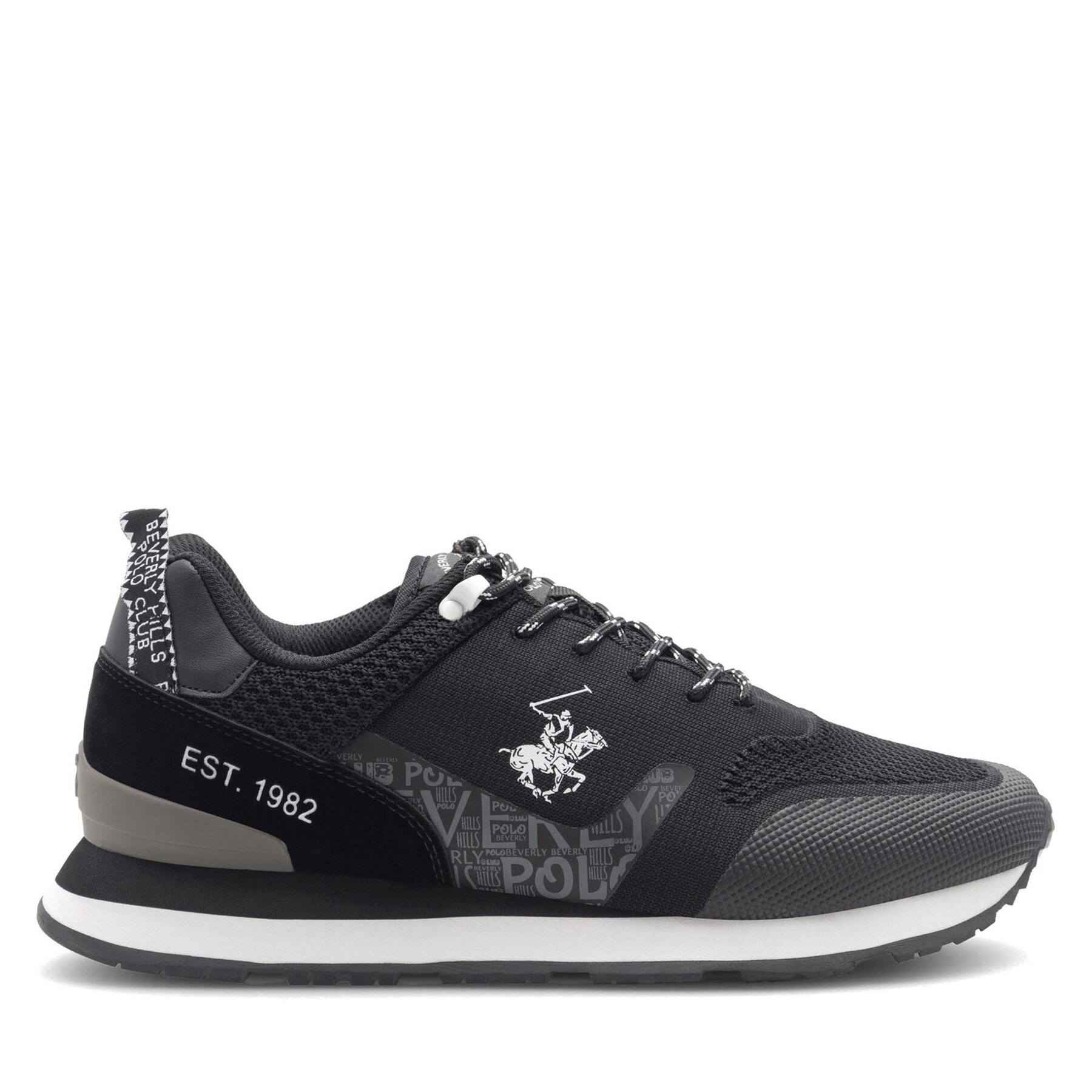 Sneakers Beverly Hills Polo Club PASEO-01 Schwarz von Beverly Hills Polo Club