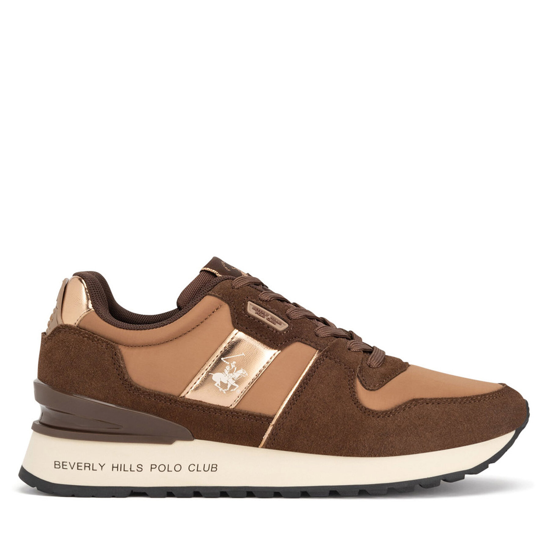 Sneakers Beverly Hills Polo Club W-3C098-2A324 Braun von Beverly Hills Polo Club