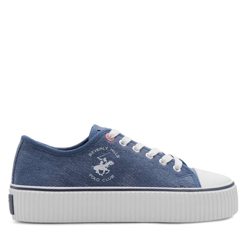 Sneakers aus Stoff Beverly Hills Polo Club BHPC027M Blau von Beverly Hills Polo Club