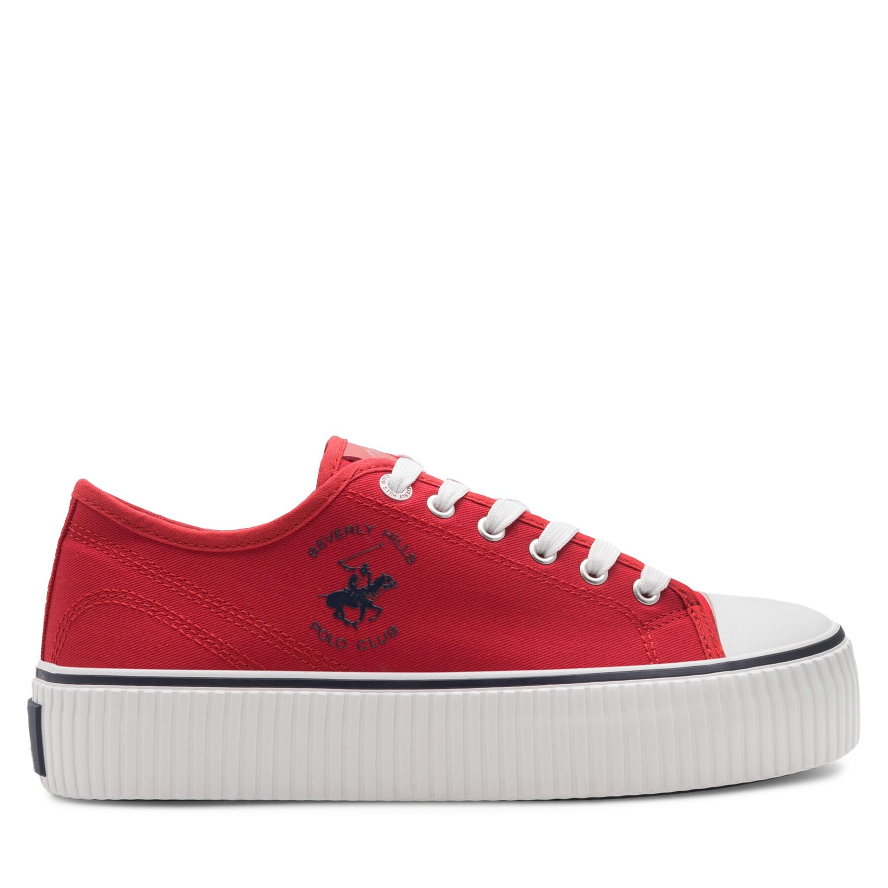 Sneakers aus Stoff Beverly Hills Polo Club BHPC027M Rot von Beverly Hills Polo Club