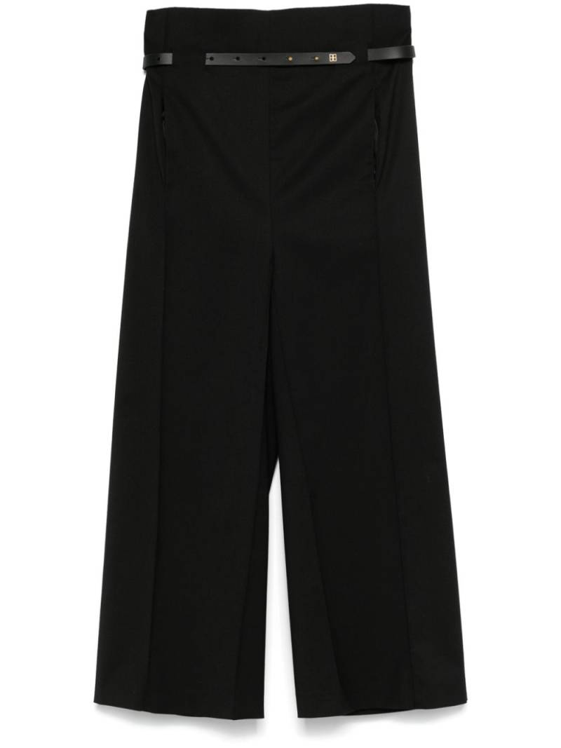 Bevza belted culottes - Black von Bevza