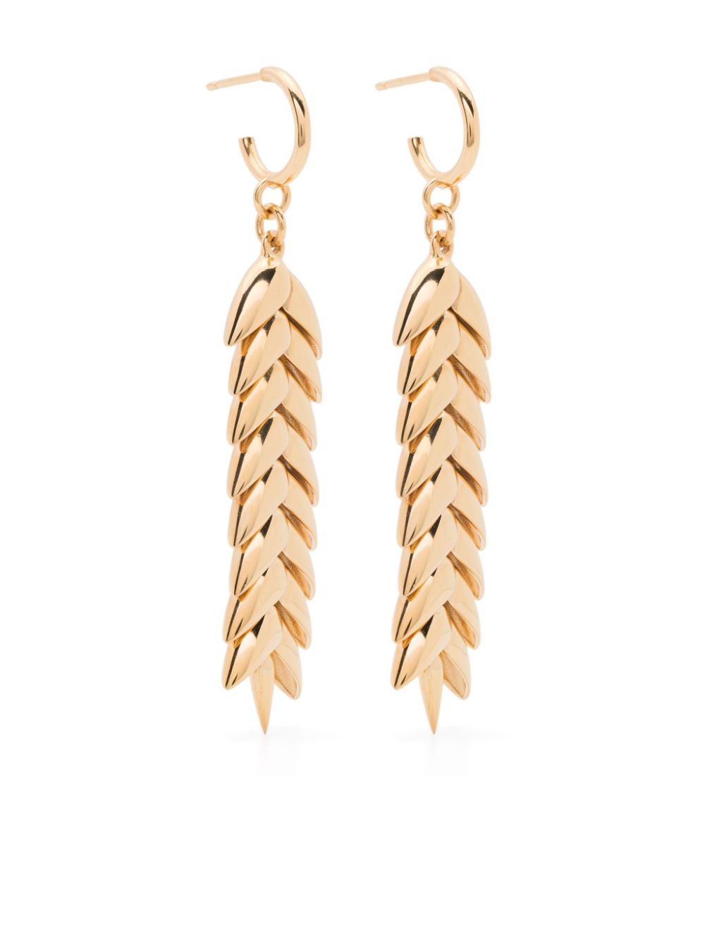 Bevza medium Spikelet earrings - Gold von Bevza