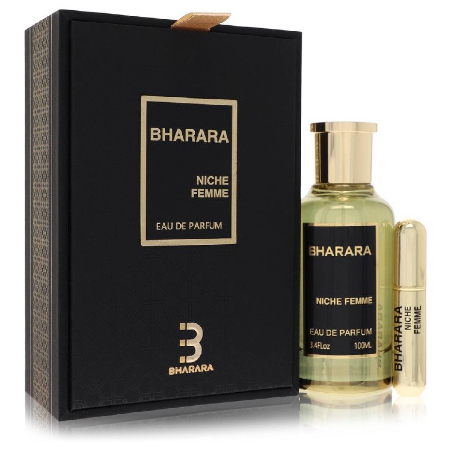 Bharara Beauty Bharara Niche Femme Eau De Parfum Spray + Refillable Travel Spray 101 ml von Bharara Beauty