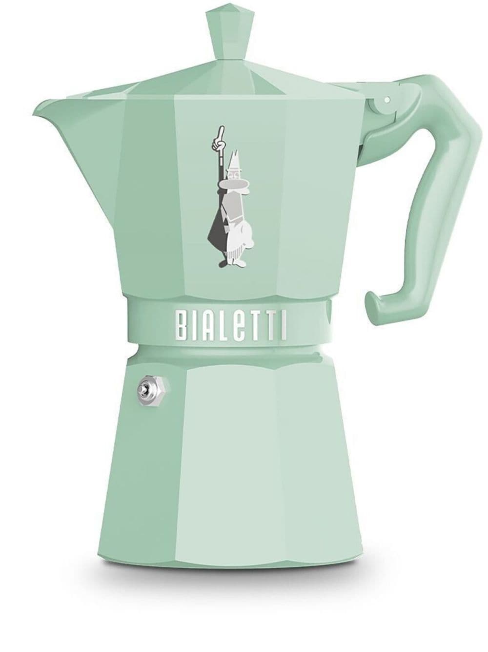 Bialetti Moka Express lasered-Alfonso coffee maker (187g) - Green von Bialetti