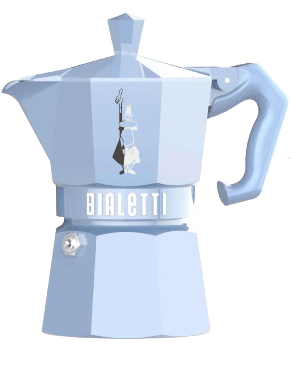 Bialetti Moka Express lasered-Alfonso coffee maker (93g) - Blue von Bialetti