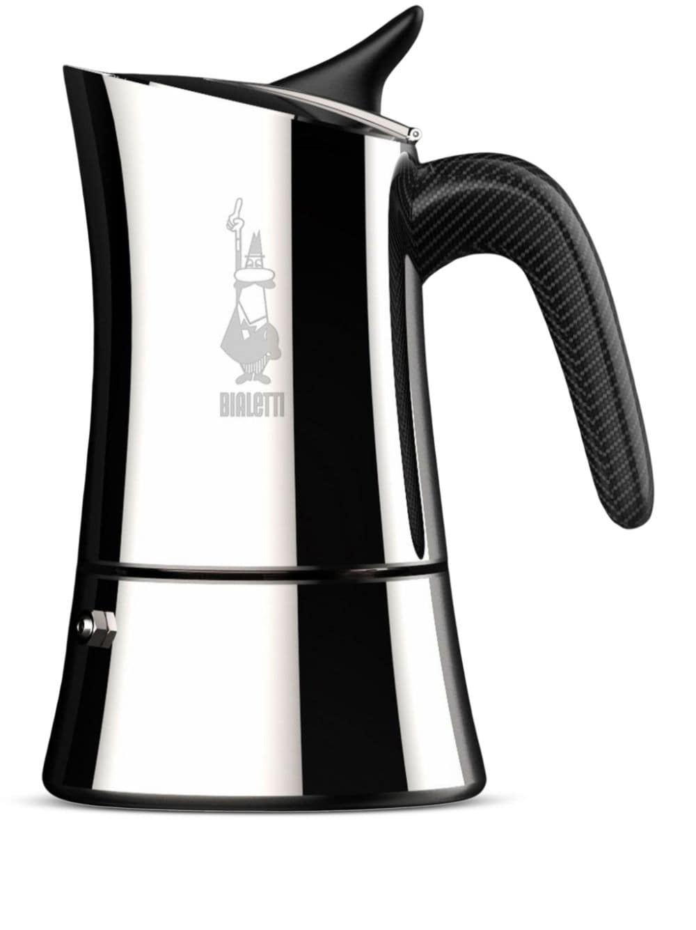 Bialetti Moon Alfonso-print coffee maker (124g) - Silver von Bialetti