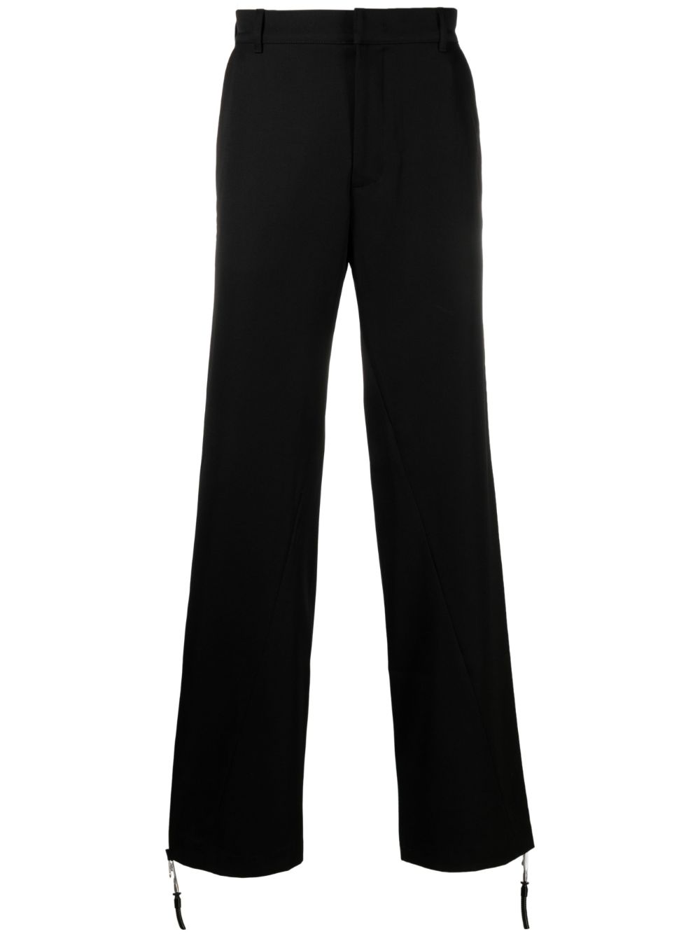 Bianca Saunders Benz wide-leg trousers - Black von Bianca Saunders