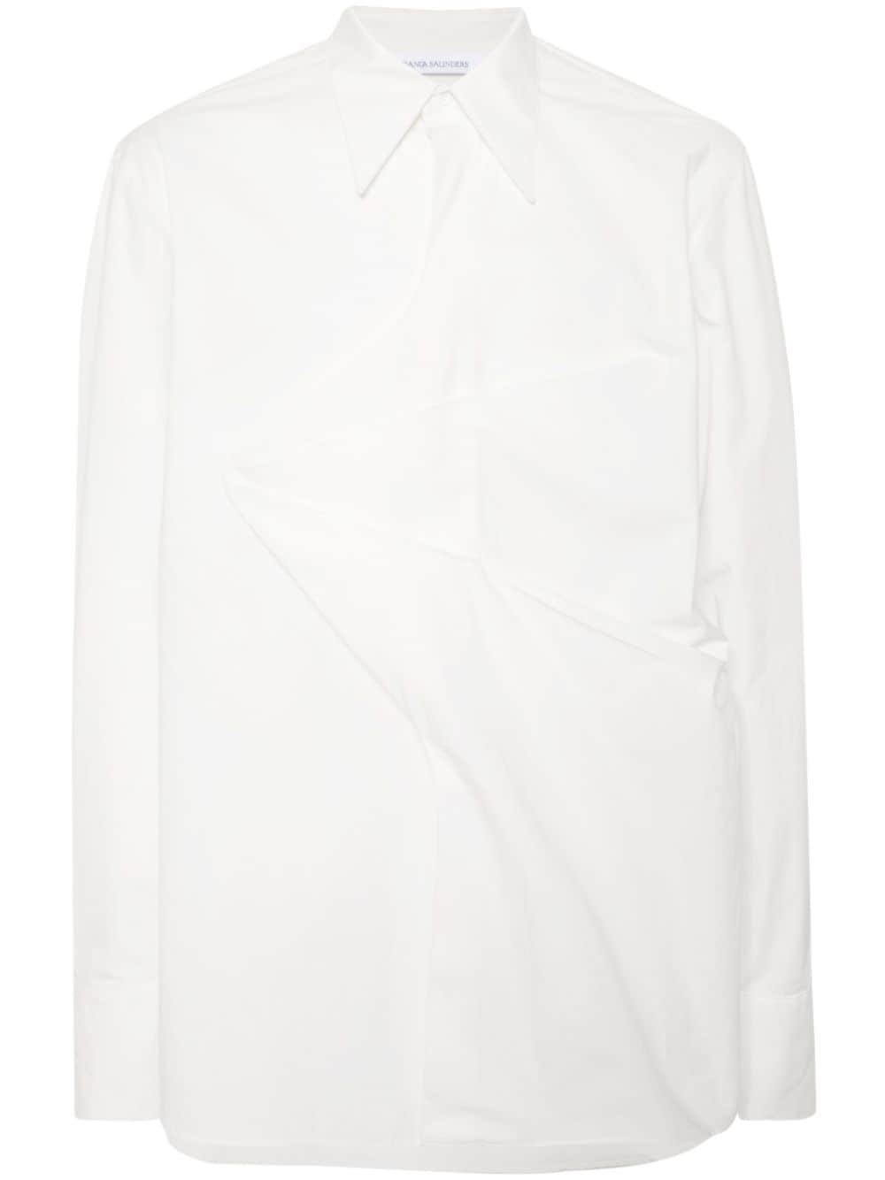 Bianca Saunders Freetown cotton shirt - White von Bianca Saunders