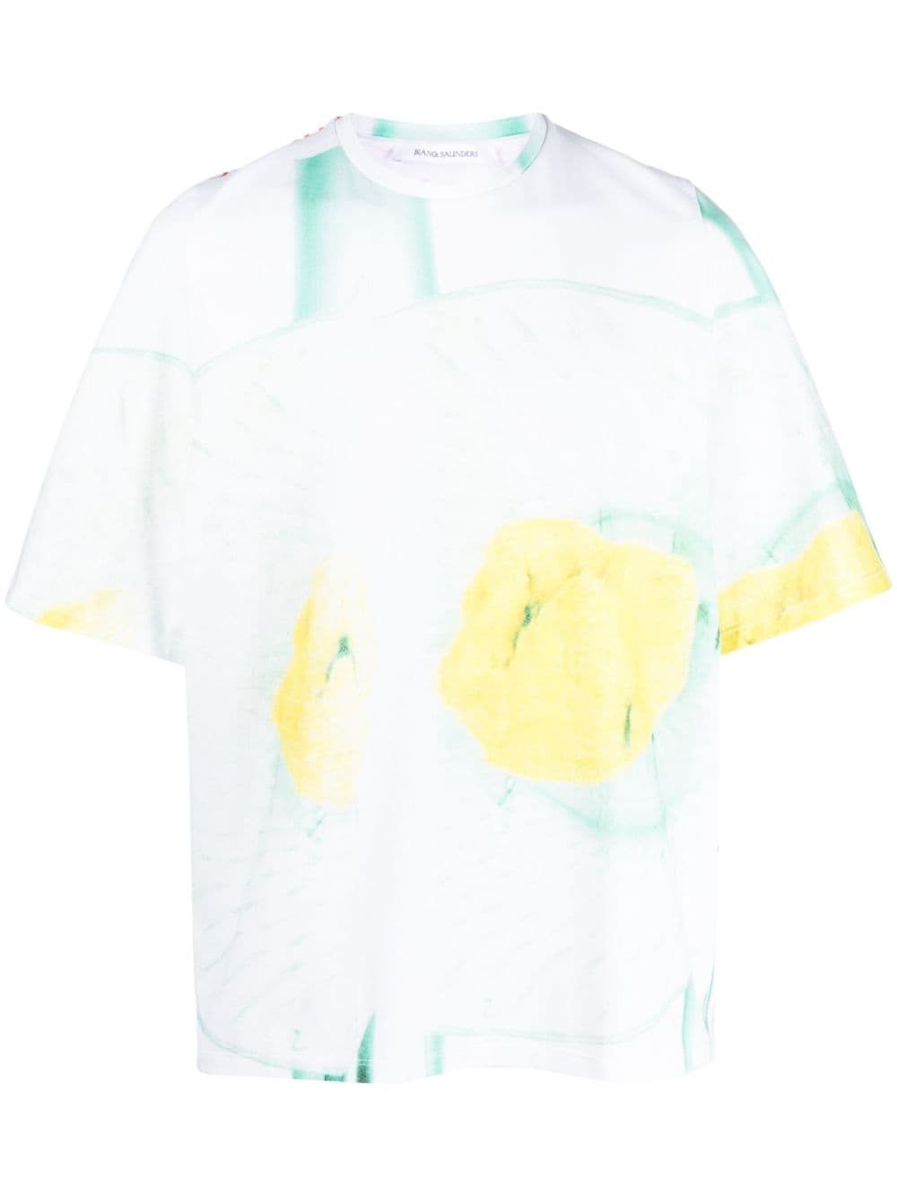 Bianca Saunders Hard Foods graphic-print T-shirt - Green von Bianca Saunders