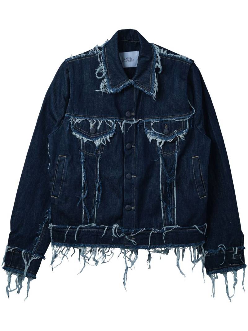 Bianca Saunders Lexxus 23 denim jacket - Blue von Bianca Saunders