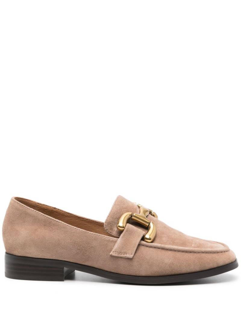 Bibi Lou Zagreb suede loafers - Neutrals von Bibi Lou