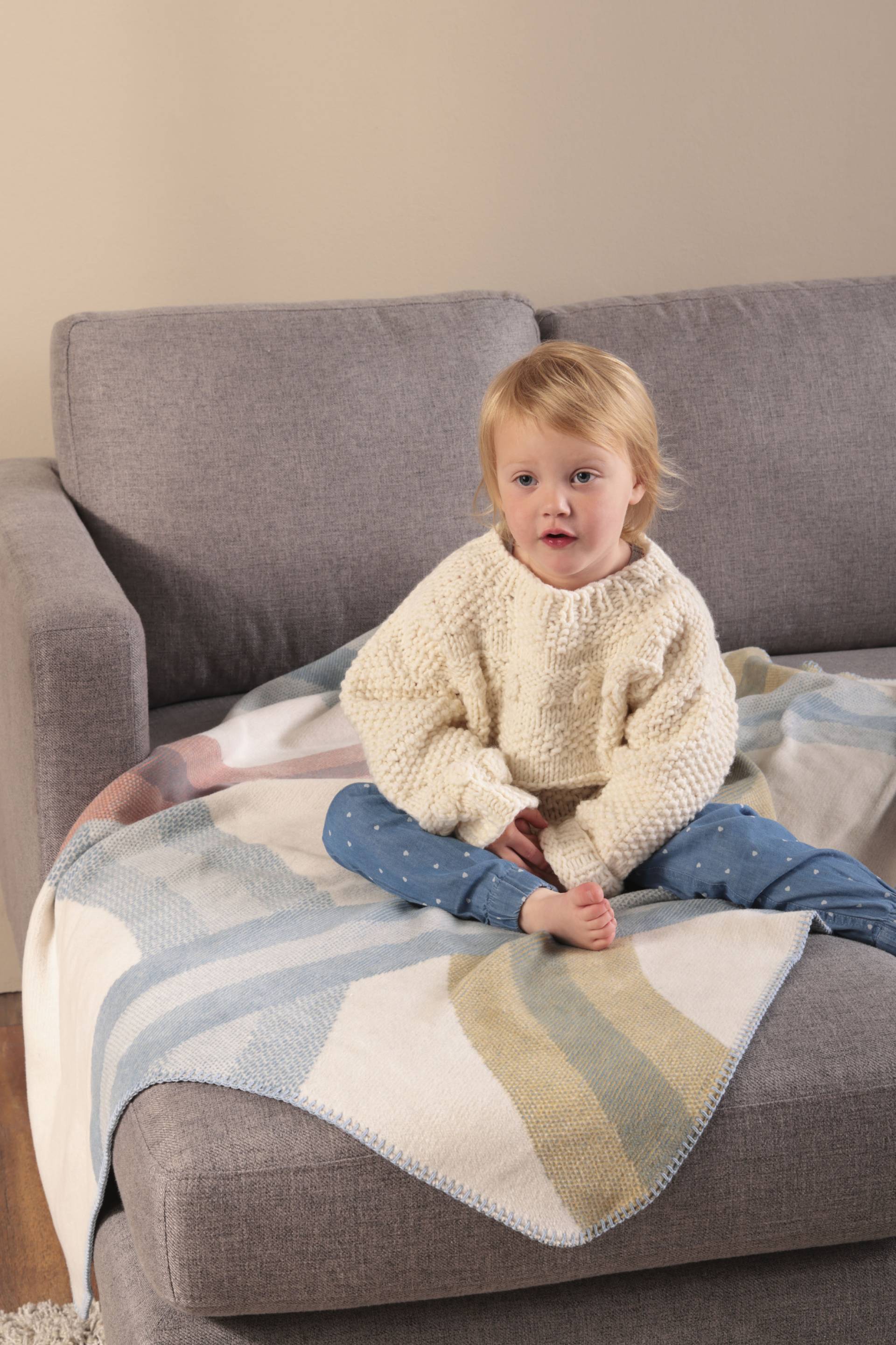 Biederlack Kinderdecke »Kinderdecke Turn«, Kinderdecke Turn mit bunten Linien von Biederlack