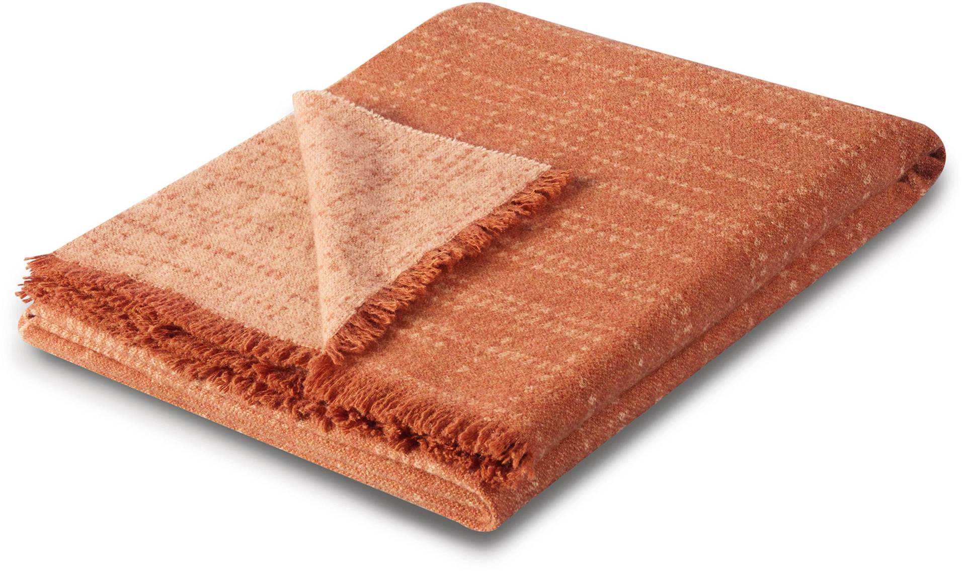 Biederlack Plaid »Nore«, mit kurzer Franse Biederlack Plaid »Nore«, mit kurzer Franse von Biederlack