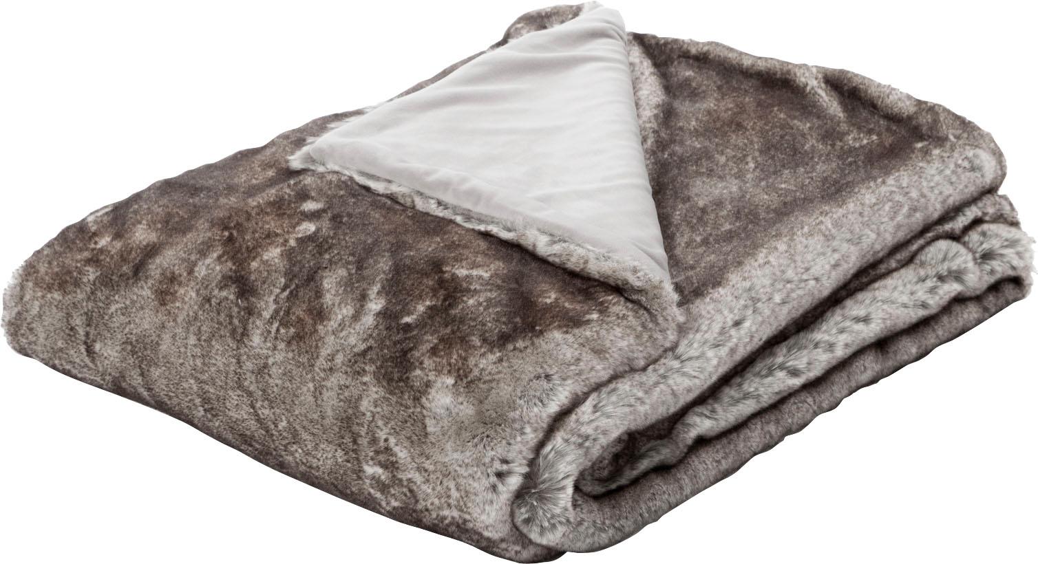 Biederlack Wohndecke »Aspen«, mit Felloptik, Kuscheldecke Biederlack Wohndecke »Aspen«, mit Felloptik, Kuscheldecke von Biederlack