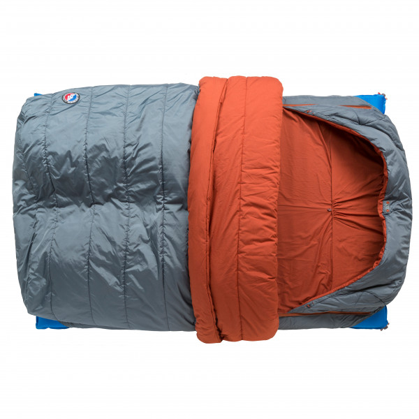 Big Agnes - Dream Island 20 - Kunstfaserschlafsack Gr Double Wide slate /orange von Big Agnes