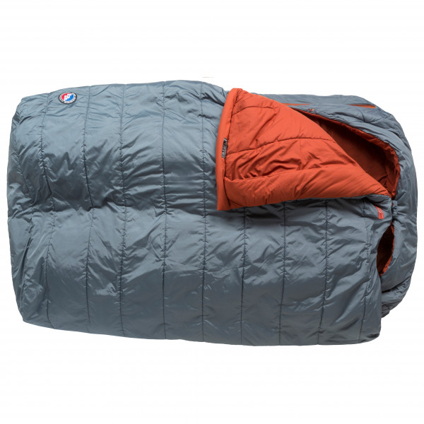 Big Agnes - Dream Island 35 - Kunstfaserschlafsack Gr Double Wide slate /orange von Big Agnes