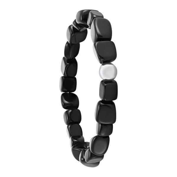 Armband Herren Black 20cm von Bijoux Jourdan