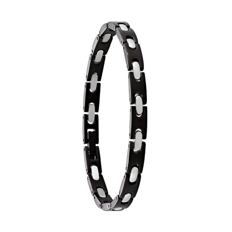 Armband Herren Black 21cm von Bijoux Jourdan