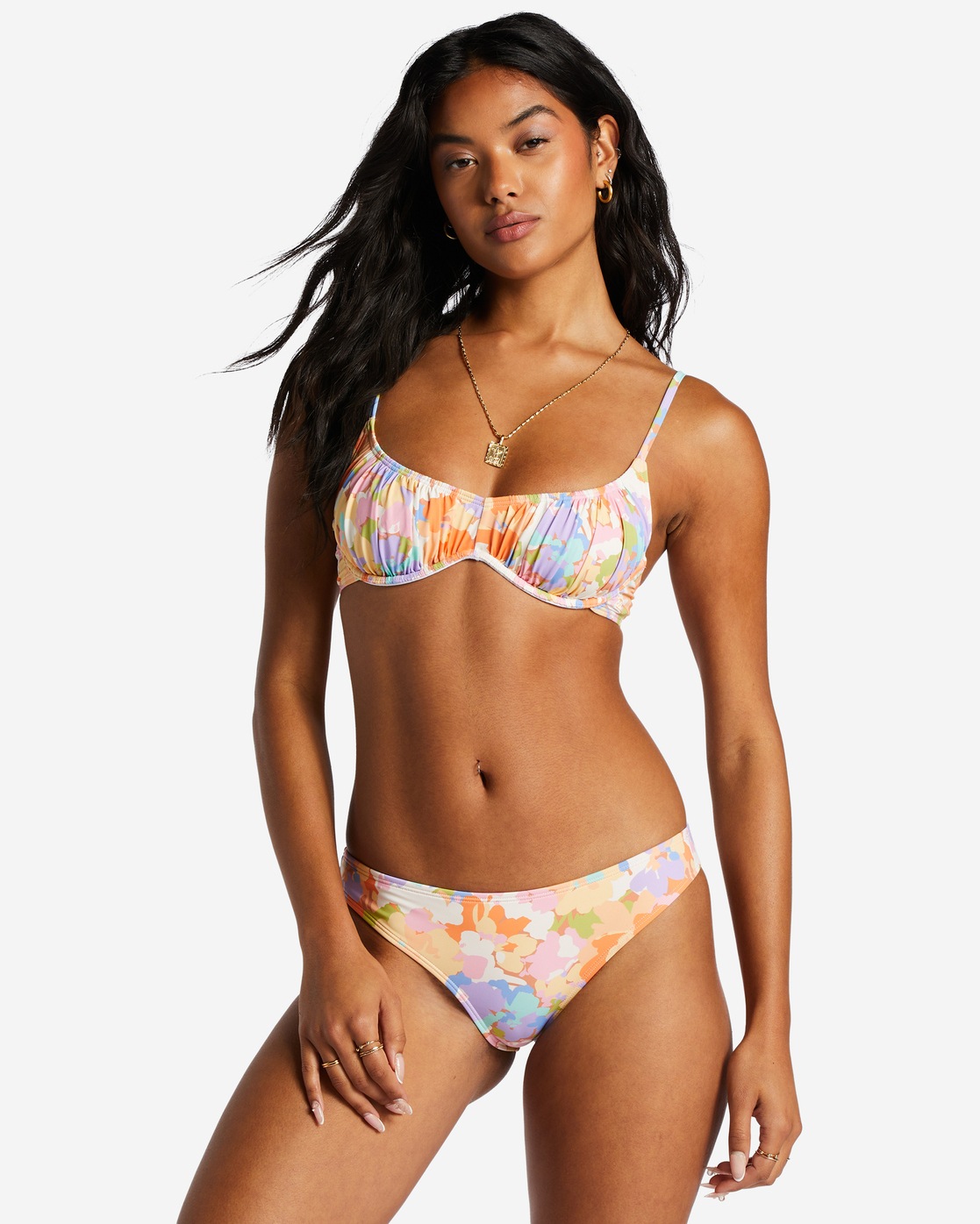 Billabong Bandeau-Bikini-Top »Paradise Cove Ruched Bralette« von Billabong