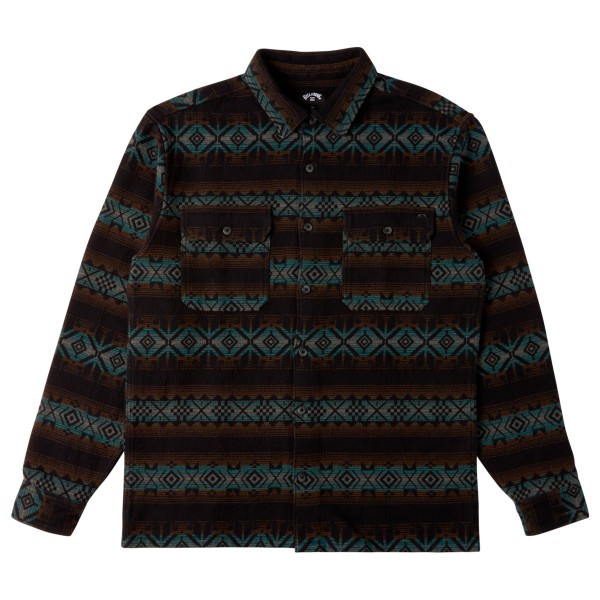 Billabong - Offshore Jacquard Flannel - Hemd Gr M schwarz von Billabong