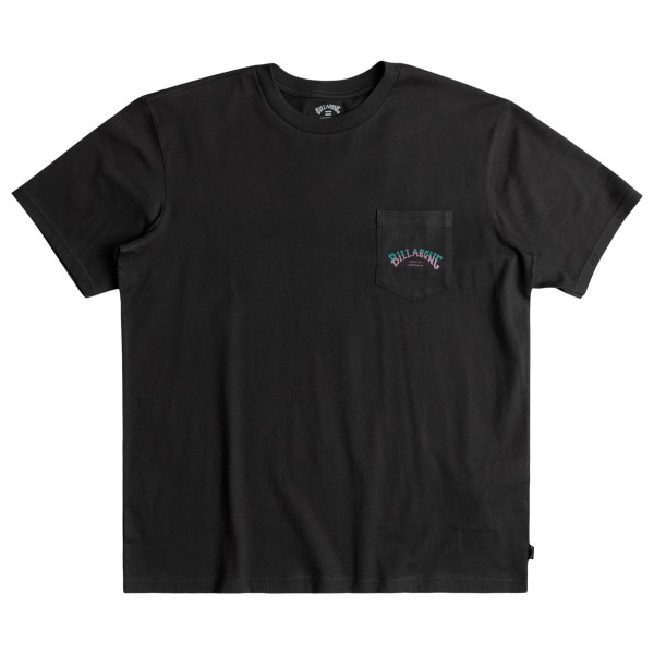 Billabong - Stacked Arch PKT - T-Shirt Gr M schwarz von Billabong