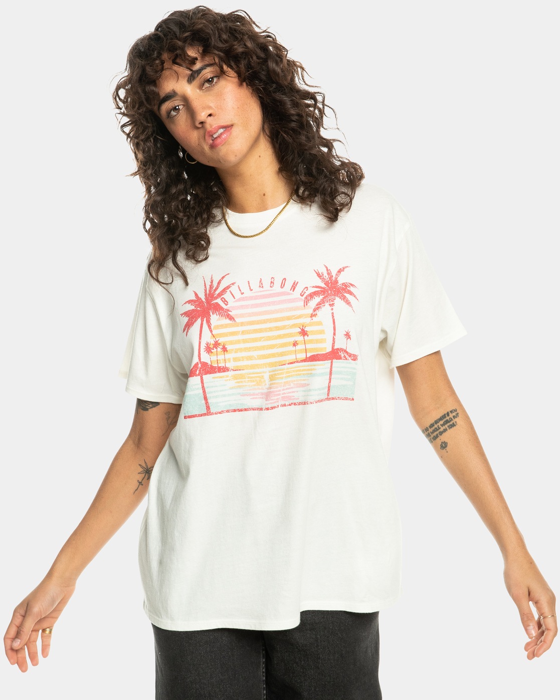 Billabong T-Shirt »Goldfarbenen Island« von Billabong