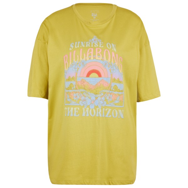 Billabong - Women's Sunrise On The Horizon S/S - T-Shirt Gr L gelb von Billabong