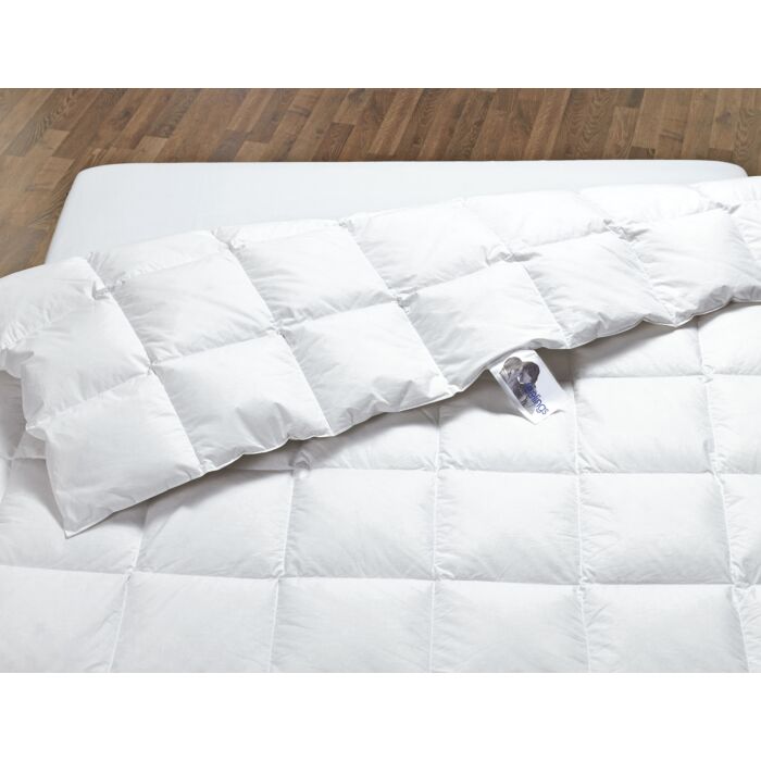 4-Jahreszeiten-Duvet Lara 1, weiss, 160x210 cm von Billerbeck