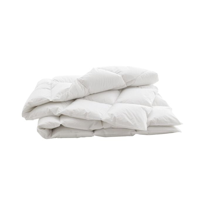 Billerbeck Daunen Kassettenduvet Swiss Dream Caro medium, weiss, 160x210 cm von Billerbeck