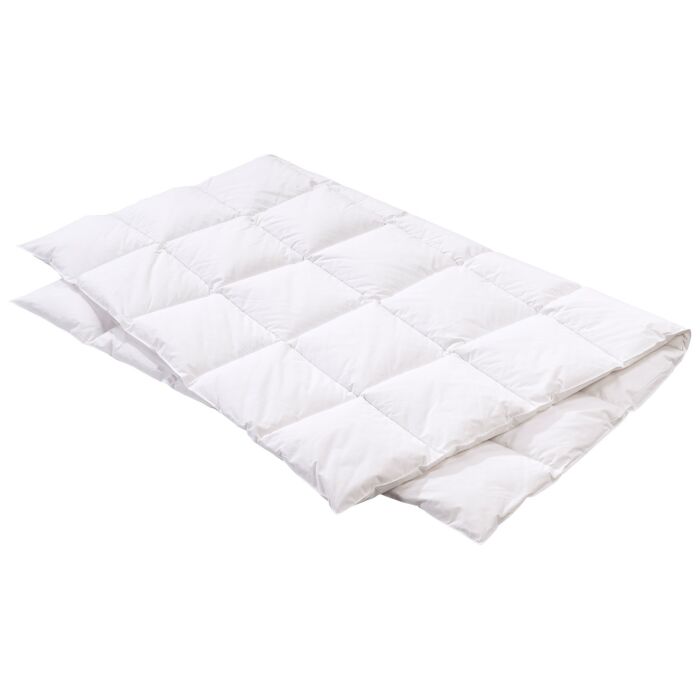 Ganzjahresduvet Swiss Edition 90 Medium, weiss von Billerbeck