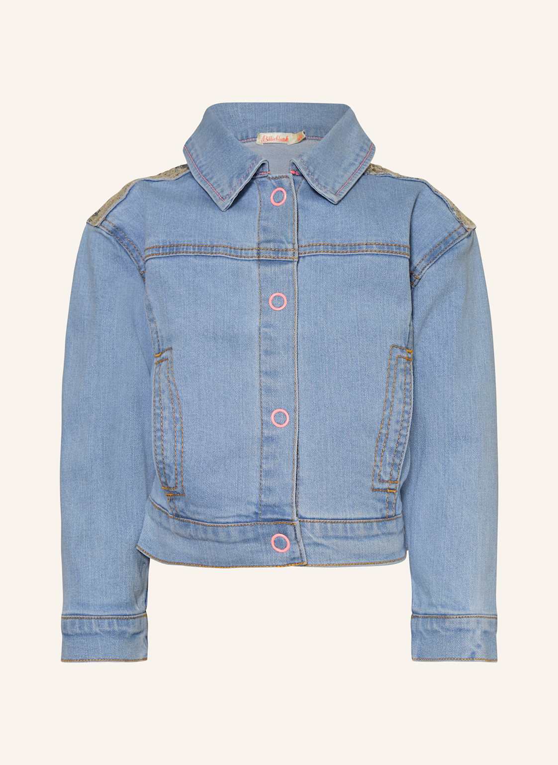 Billieblush Jeansjacke Mit Pailletten blau von Billieblush