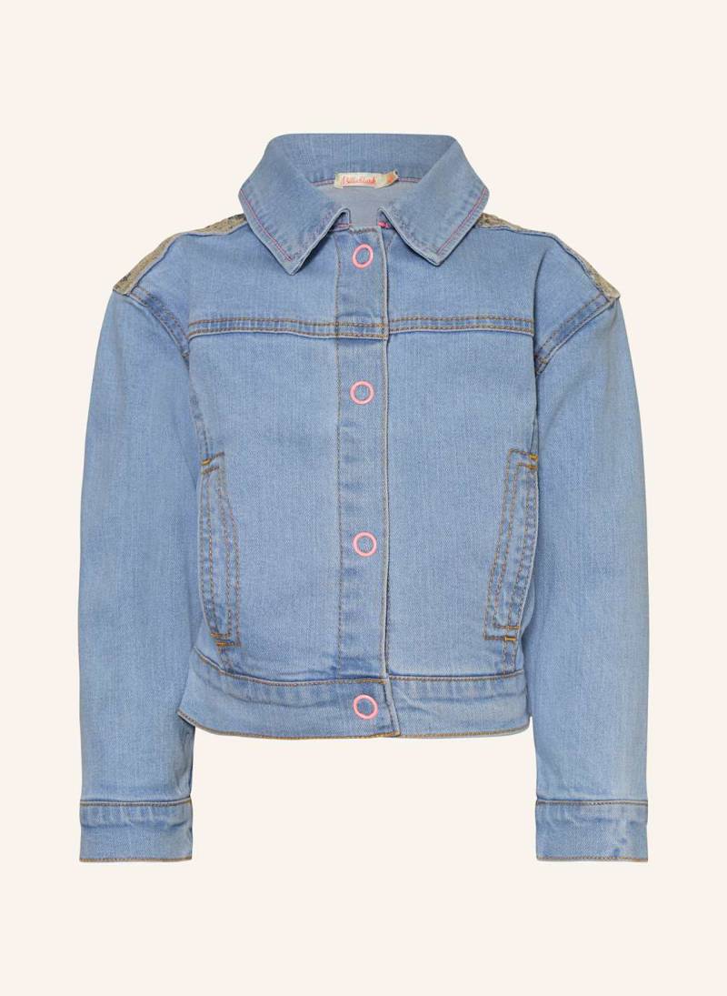 Billieblush Jeansjacke Mit Pailletten blau von Billieblush