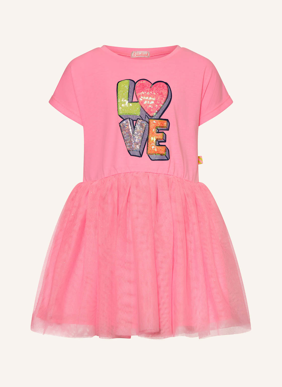 Billieblush Kleid Mit Pailletten Und Schmucksteinen rosa von Billieblush