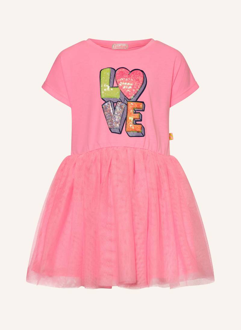 Billieblush Kleid Mit Pailletten Und Schmucksteinen rosa von Billieblush