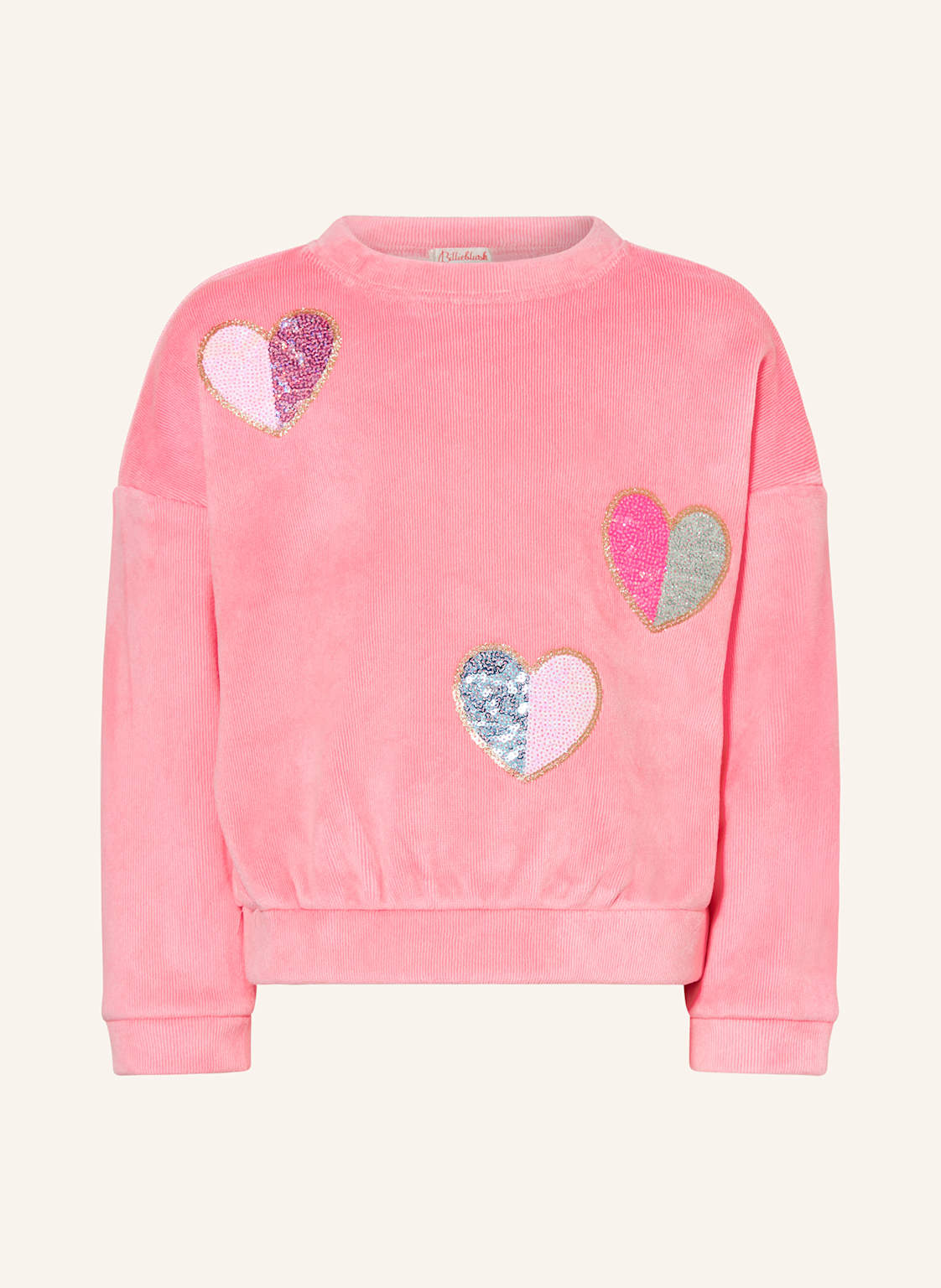 Billieblush Nickipullover Mit Pailletten pink von Billieblush