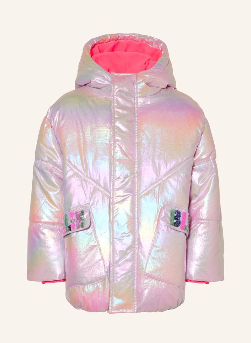 Billieblush Steppjacke Mit Pailletten Und Glitzergarn rosa von Billieblush