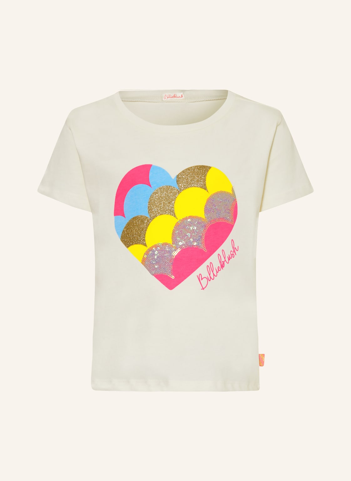 Billieblush T-Shirt Mit Pailletten weiss von Billieblush