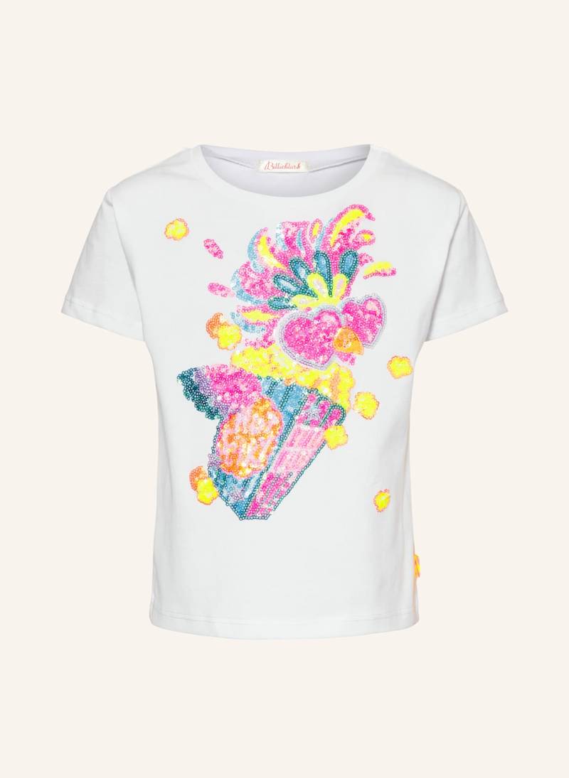 Billieblush T-Shirt Mit Pailletten weiss von Billieblush