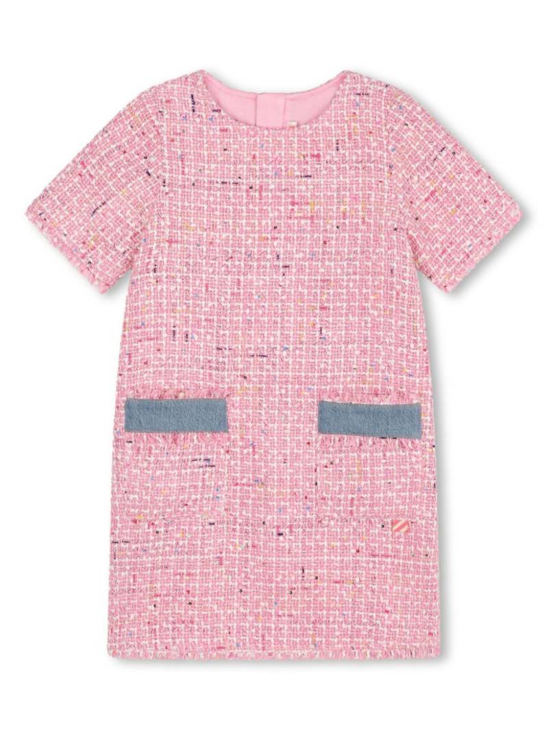 Billieblush bouclé-tweed dress - Pink von Billieblush