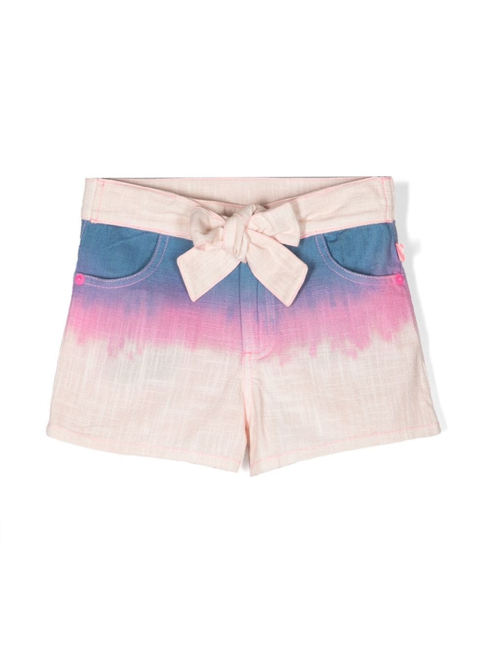 Billieblush gradient-effect cotton shorts - Pink von Billieblush