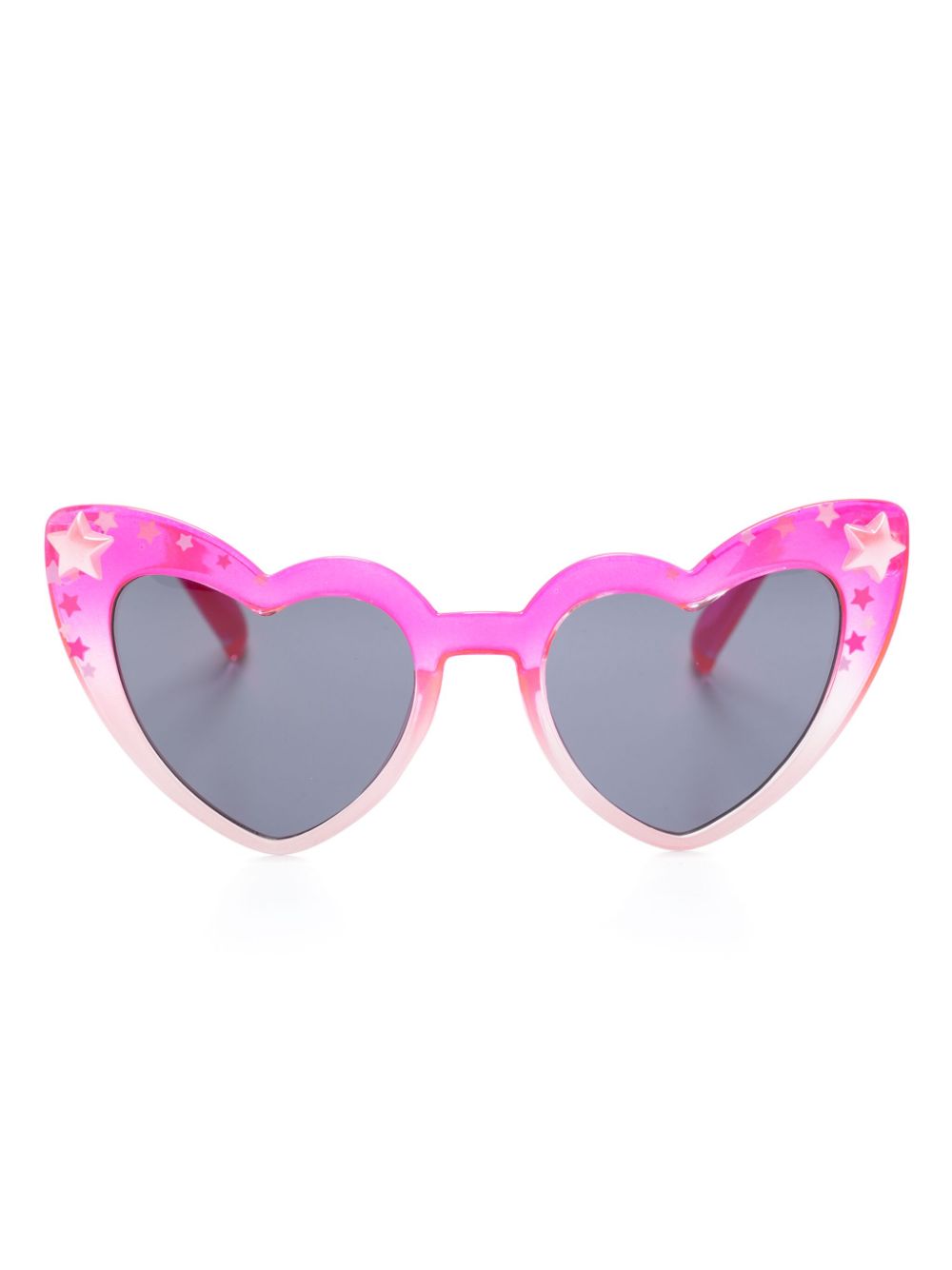 Billieblush gradient heart-shaped sunglasses - Pink von Billieblush