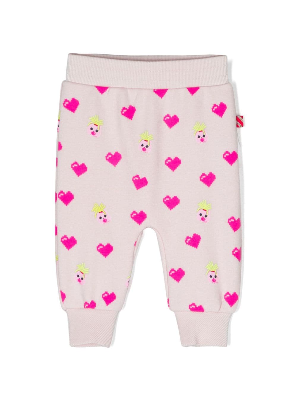 Billieblush heart-print track pants - Pink von Billieblush